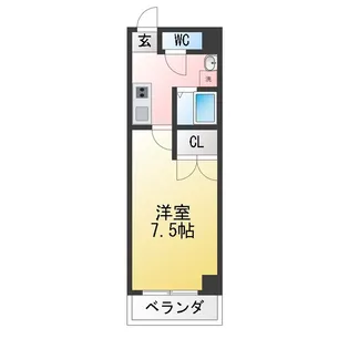 P・Yマンション【2階】の間取り