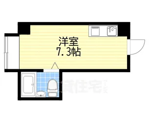サンハウス箕面【3階】の間取り