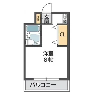 ルーブル西灘【2階】の間取り