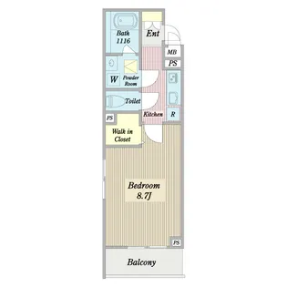 Pierce Laurel【3階】の間取り