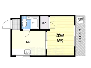 シティハイツ【2階】の間取り