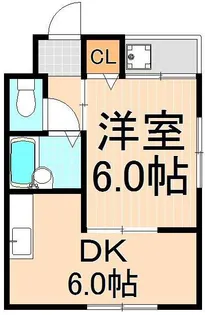 グランサイト六笠2【1階】の間取り