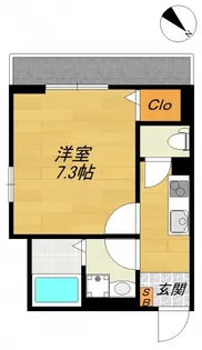 ロイヤルハウス妙典【3階】の間取り