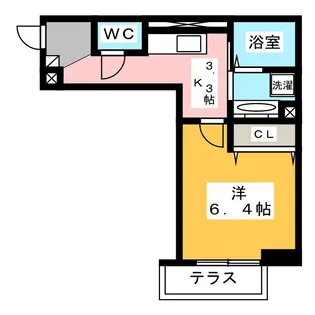 Olive Sun【1階】の間取り