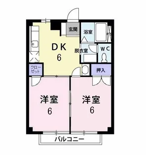 コアラハウス【2階】の間取り