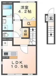 Kaiunsou【2階】の間取り
