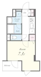 YHT 押上【2階】の間取り