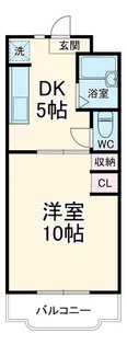 マンションアトラスI【1階】の間取り