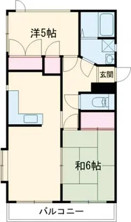 ドミール仲【3階】の間取り