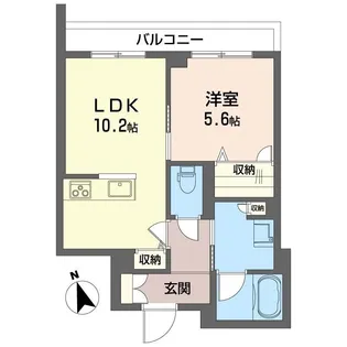 アルカンシエル【3階】の間取り