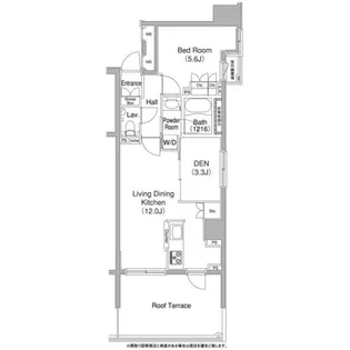 コンフォリア西早稲田【4階】の間取り