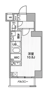 ジェノヴィア阪東橋スカイガーデン【3階】の間取り