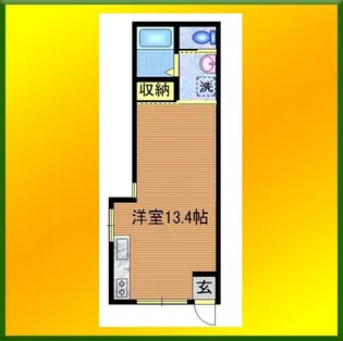 ハナコハウス【1階】の間取り