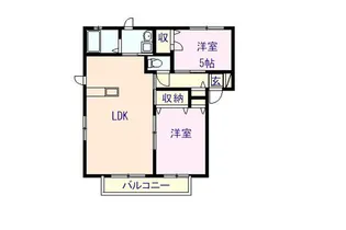シャーメゾン・ブルックC【2階】の間取り