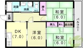 マンション雄姿【2階】の間取り