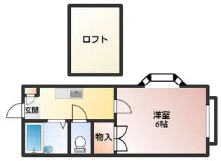 レジデンス曽根【2階】の間取り
