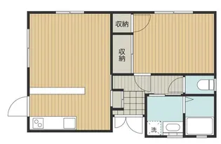 山本荘【1階】の間取り