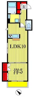 カーサ カメリア【2階】の間取り