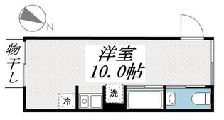 PSR北小金【1階】の間取り