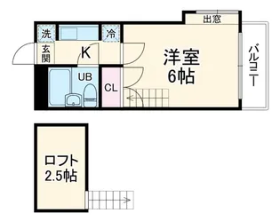 ティーベル南生田【1階】の間取り