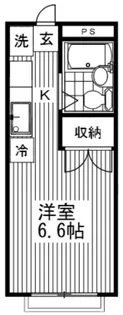 エステートピアサイトウ【1階】の間取り