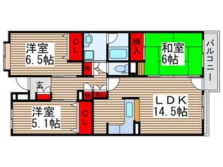 ISM南柏【2階】の間取り