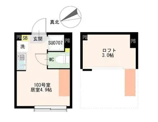 ブルーレースアゲート【1階】の間取り