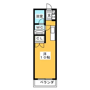 センコーナイン【2階】の間取り