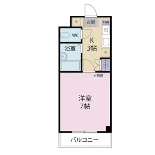 コリーヌ武蔵浦和【1階】の間取り