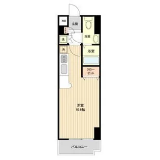 レジディア仙台本町【9階】の間取り