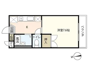 ピュア広本町【2階】の間取り