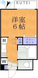 ルンビニー溝ノ口【3階】の間取り