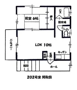 ジュエリー皇妃【2階】の間取り