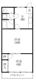 コンフォーレ八潮【3階】の間取り