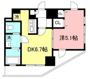 サンシエスタ鶴ヶ峰【4階】の間取り