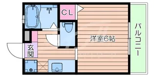 HBハイツ【2階】の間取り