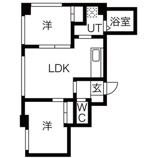 エスポワール円山【5階】の間取り