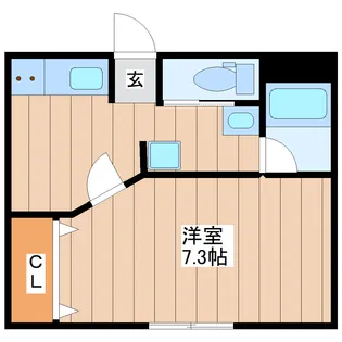 フローラル柏木88【2階】の間取り