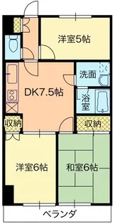 サンシティ所沢2号館【4階】の間取り