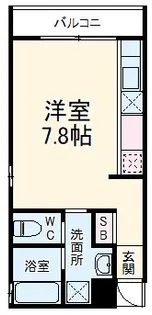 リシェス橋本B棟【2階】の間取り