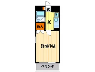 橋本マンションの間取り