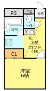プレステージA【2階】の間取り