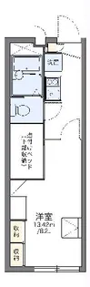 レオパレスフレンズ【1階】の間取り