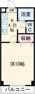 メゾンロイヤルつるた【5階】の間取り
