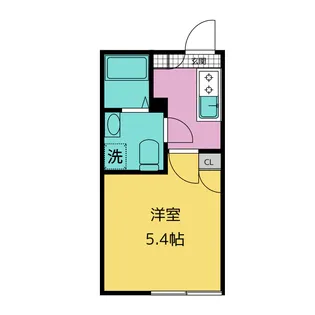 ベラビスタヒルズ舎人【2階】の間取り
