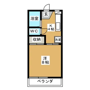 オルム馬込【2階】の間取り