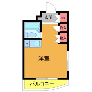 ベルアイランド【1階】の間取り
