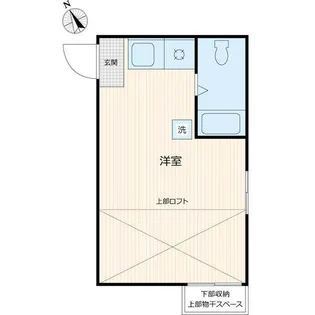 シャトル狛江B館【2階】の間取り