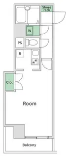 プレールカテリーナ代田橋【8階】の間取り