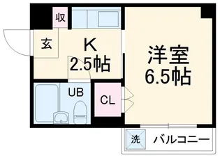 プラーズ上丸子【3階】の間取り
